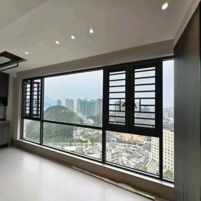 Fabricação de Janelas com Vidro Duplo de Alumínio com Ruptura Térmica por Atacado para Janelas de Batente para Todas as Condições Climáticas
